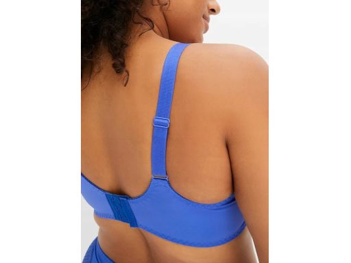 B.P.C 2-pak biustonoszy miękkich na fiszbinie niebieski i brąz 90C.