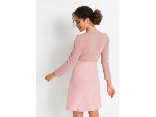 B.P.C sukienka różowa z bolerkiem r.52/54