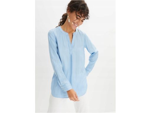 B.P.C tunika koszulowa niebieska w białe paski 38.