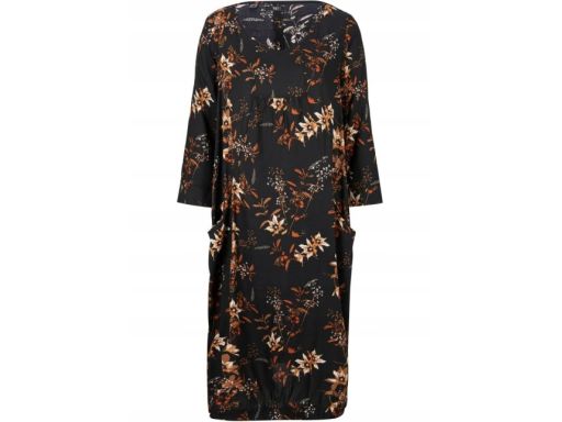 B.P.C sukienka midi we wzory r.42