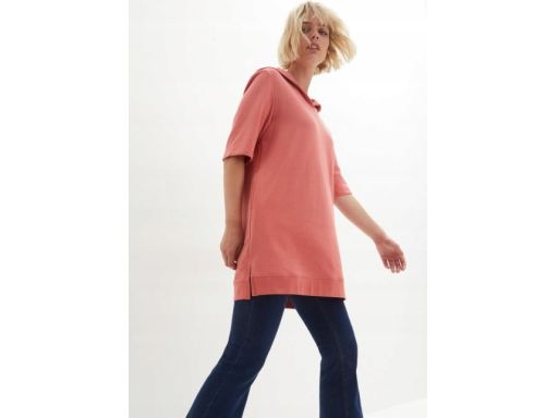 B.P.C bluza z kapturem rabarbarowa r.40/42