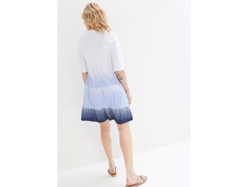 B.P.C sukienka bawełniana ombre cieniowana r.40/42