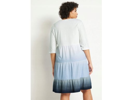 B.P.C sukienka bawełniana ombre cieniowana r.40/42