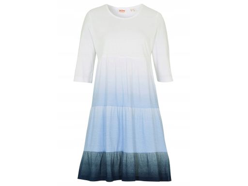 B.P.C sukienka bawełniana ombre cieniowana r.40/42