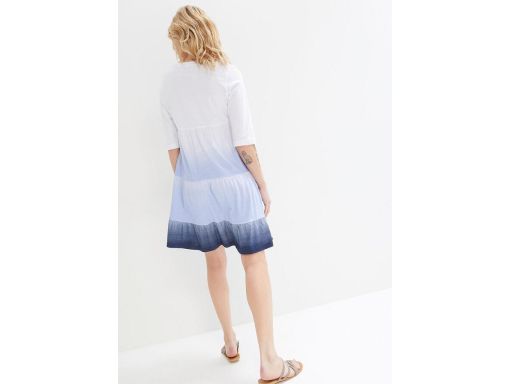 B.P.C sukienka bawełniana ombre cieniowana r.40/42