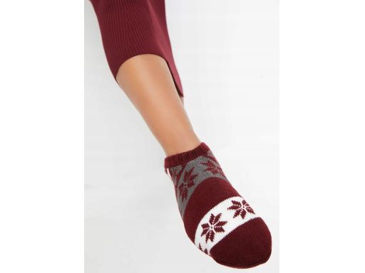 B.P.C. 2-pak skarpety antypoślizgowa podeszwa ocieplane r.35-38