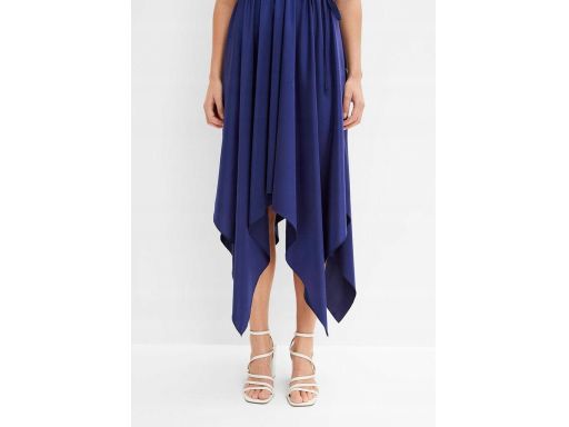 B.P.C sukienka midi satynowa asymetryczna 36/38.