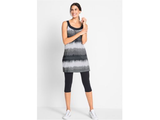 B.P.C legginsy 3/4 czarne bawełniane ^36/38