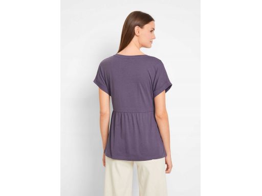 B.P.C fioletowy t-shirt ciążowy 36/38.