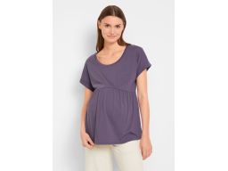 B.P.C fioletowy t-shirt ciążowy 36/38.