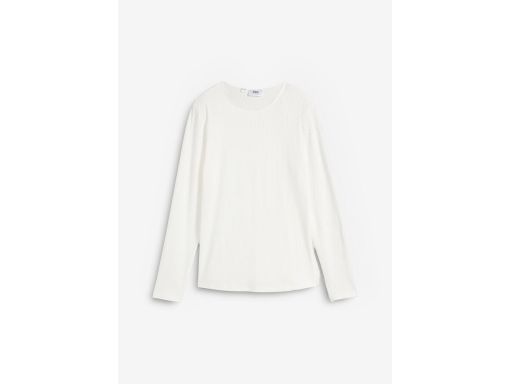 B.P.C bluzka ocieplana biała z długim rękawem 52/54.