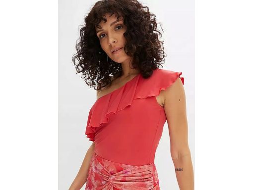 B.P.C długa asymetryczna z falbaną ^40/42