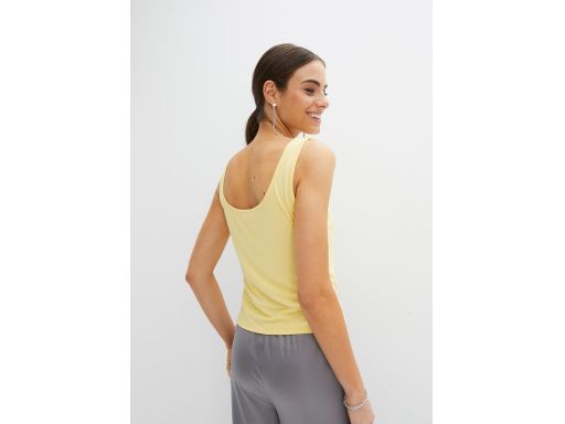 B.P.C top żółty kremowy 36/38.