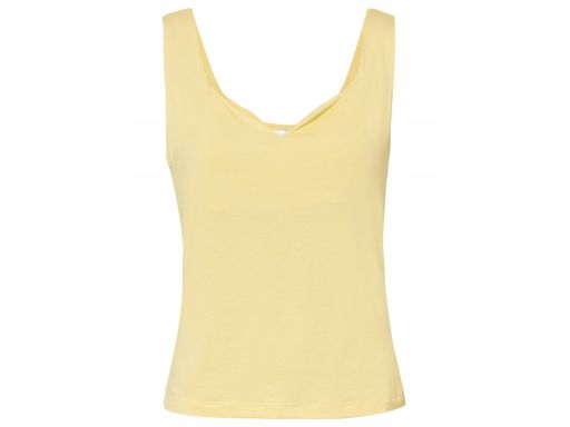 B.P.C top żółty kremowy 36/38.