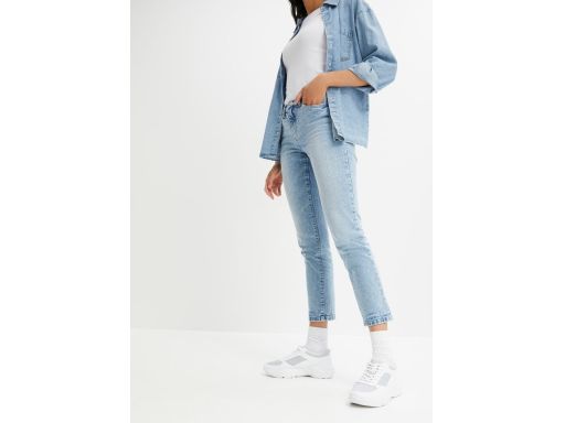 B.P.C spodnie jeansowe damskie rurki modne r.52