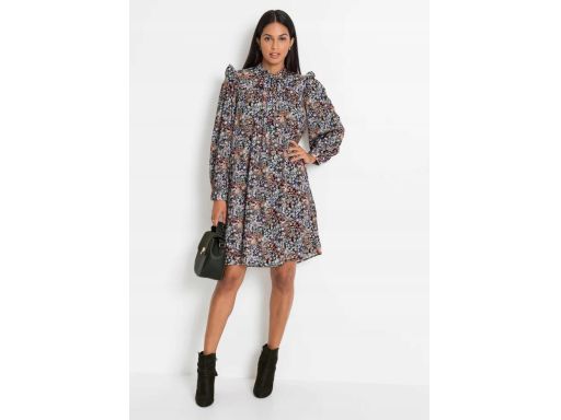 B.P.C prosta sukienka w kwiaty r.48