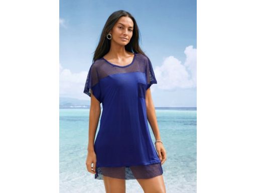 B.P.C długa bluzka plażowa siatka r.40/42