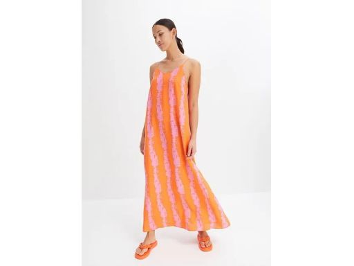 B.P.C długa sukienka letnia we wzory r.42