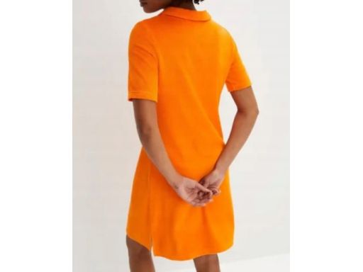 B.P.C pomarańczowa sukienka frotte ^36/38