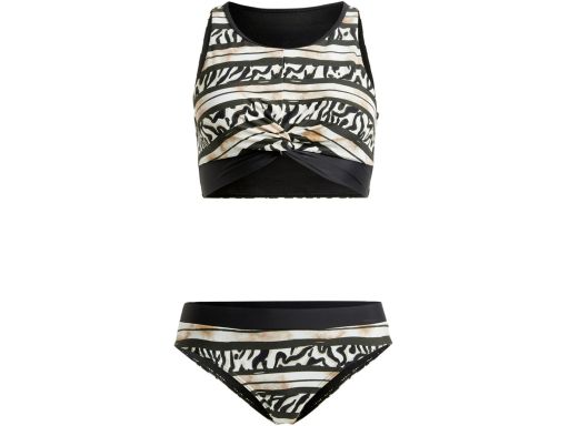 B.P.C bikini krótki top + figi we wzory 50.