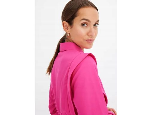 B.P.C sukienka koszulowa różowa r.42