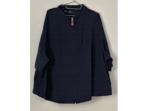 B.P.C krótka bluza granatowa rozpinana ze stójką 52/54.