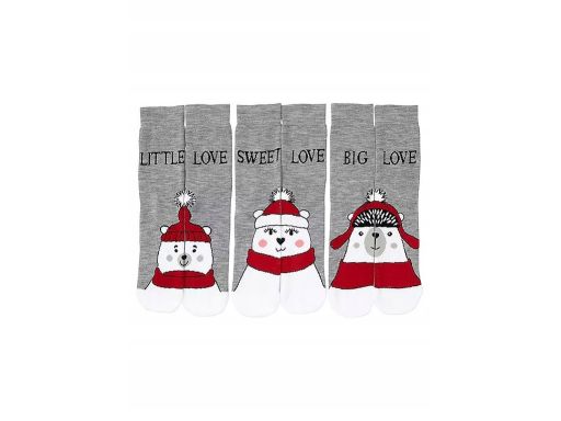 B.P.C. 3-pak skarpetki świąteczne 43/46.