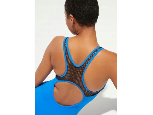 B.P.C kostium kąpielowy niebieski z siatką ^48