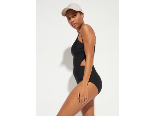 B.P.C kostium kąpielowy monokini czarny prążkowany ^44