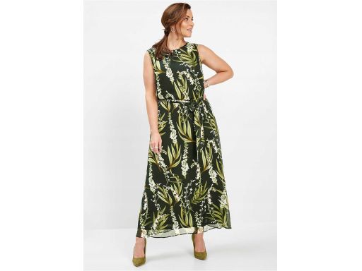 B.P.C sukienka długa z nadrukiem r.36