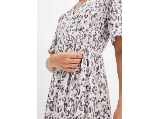 B.P.C sukienka kopertowa we wzory wiskozowa ^40