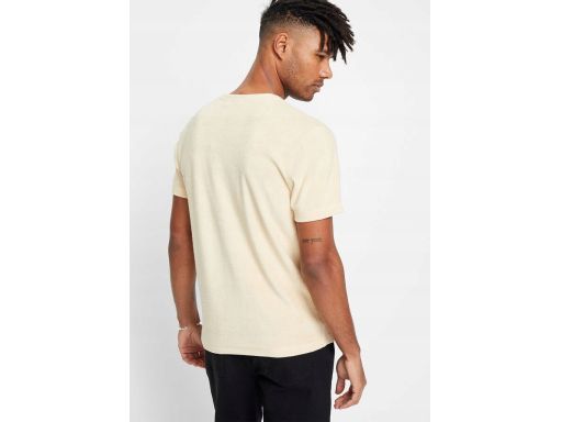 B.P.C t-shirt męski beżowy frotte ^XXL