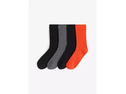 B.P.C. 4-pak skarpety relaksacyjne w prążek wysokie r.39/42