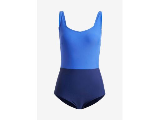 B.P.C chabrowo-granatowy kostium kąpielowy modelujący 42.