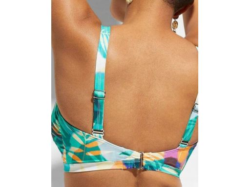 Bikini bustier ze sznurowaniem figi z wysokim stanem r.40(80D)