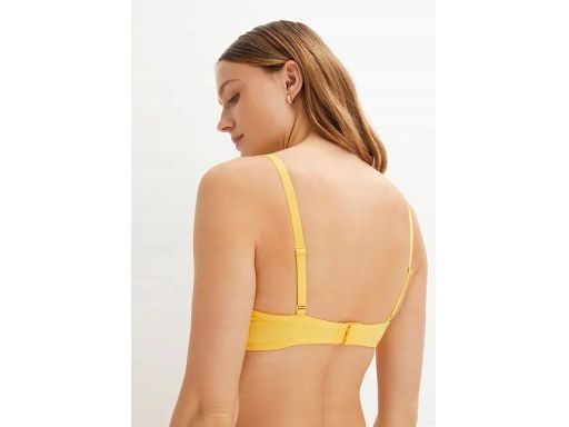 B.P.C biustonosz push-up na fiszbinach żółty r.70B