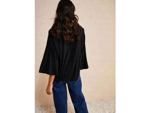 B.P.C tunika shirtowa czarna oversize 36/38.
