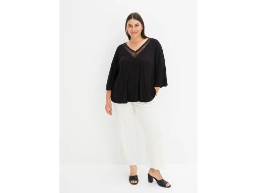 B.P.C tunika shirtowa czarna oversize 36/38.