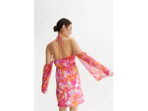 B.P.C sukienka sexy kolorowa we wzory 40/42.