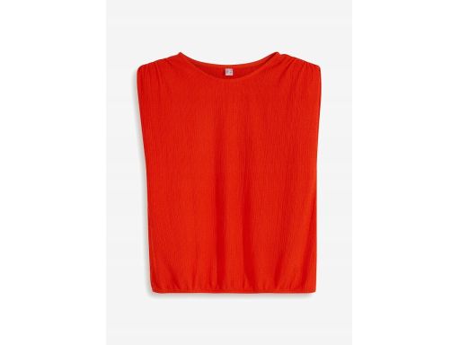 B.P.C top z krepy z podszukami na ramionach ^40/42