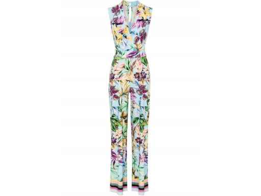 B.P.C kombinezon kolorowy w kwiaty 48/50.