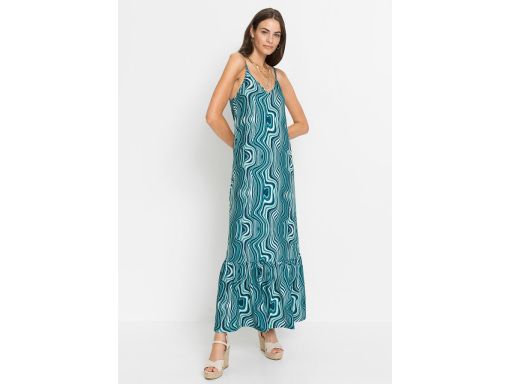 B.P.C długa sukienka letnia we wzory r.36/38