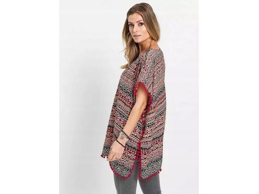 B.P.C tunika we wzory z pomponami 48/50.