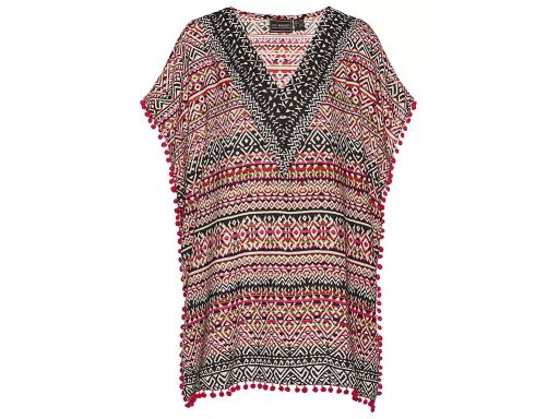 B.P.C tunika we wzory z pomponami 48/50.