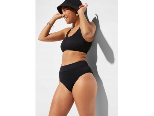 B.P.C bikini czarne prążkowany materiał r.38