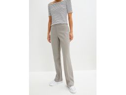 B.P.C spodnie damskie szare w kant r.48
