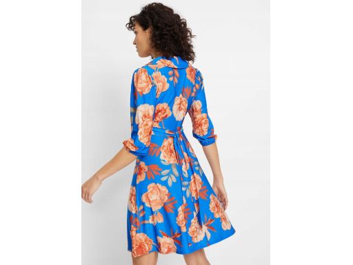 B.P.C sukienka kopertowa wzorzysta 48/50.