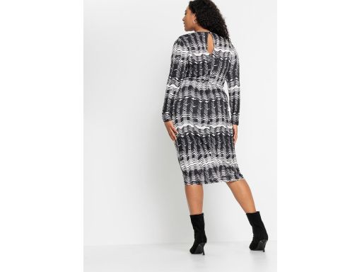 B.P.C sukienka sexy ołówkowa nadruk ^44/46