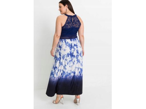 B.P.C Długa sukienka z koronką 38.