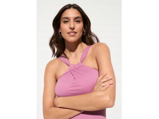 B.P.C modelujący kostium kąpielowy brudny pudrowy róż ^40